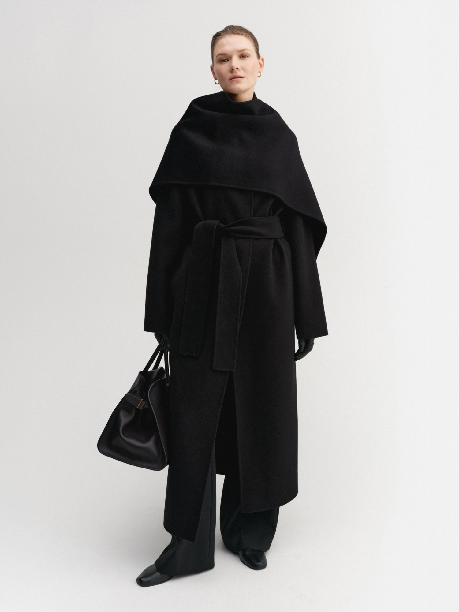 Micha Doublé Scarf, black