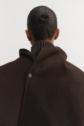 Micha Doublé Scarf, chocolate