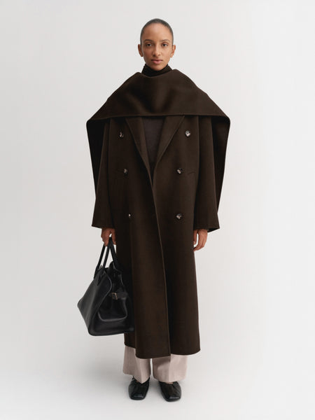 Micha Doublé Scarf, chocolate – ALMADA LABEL
