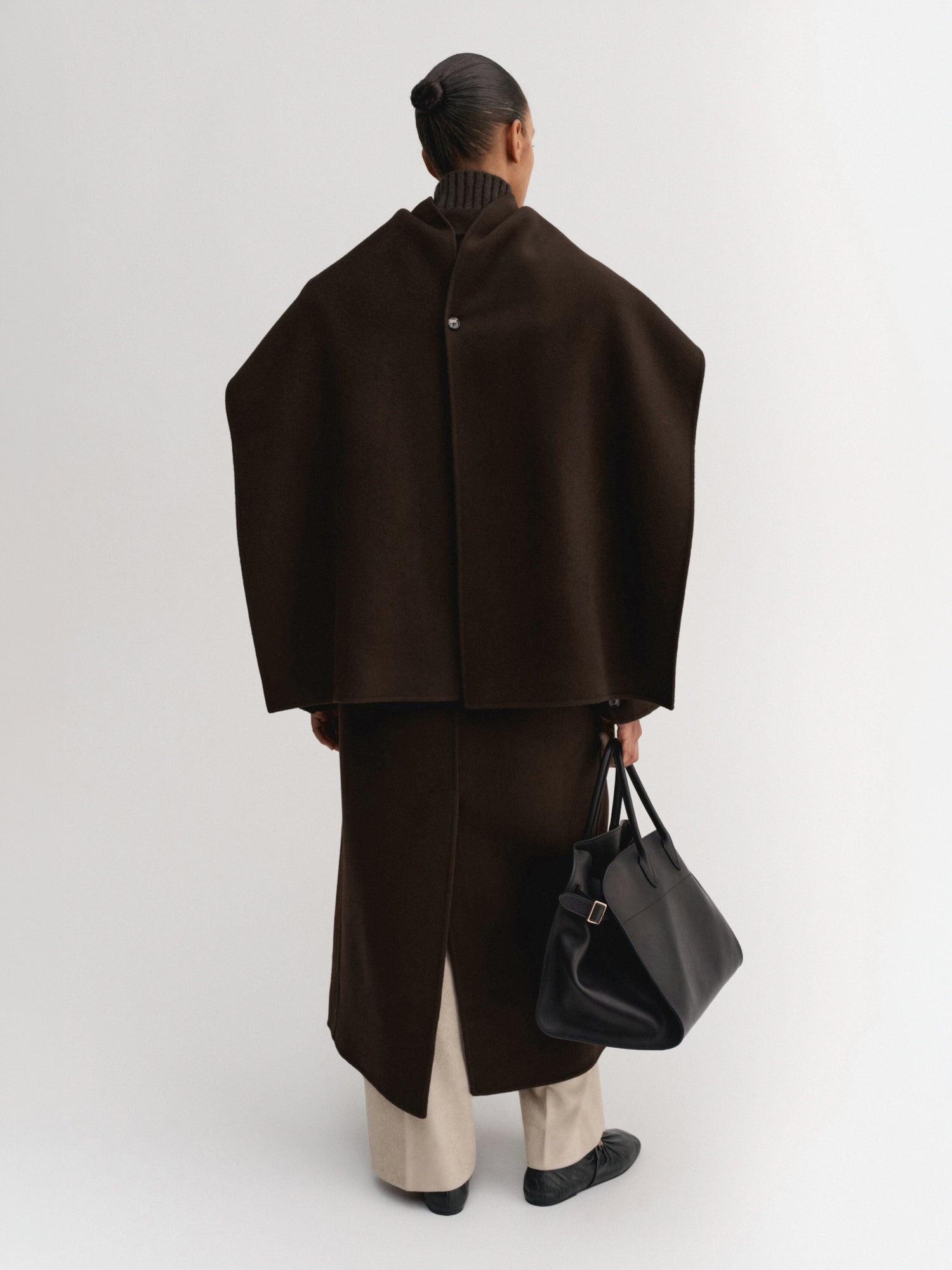 Micha Doublé Scarf, chocolate