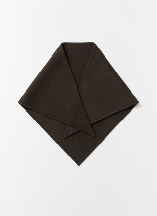 Miley Triangle Scarf, chocolate