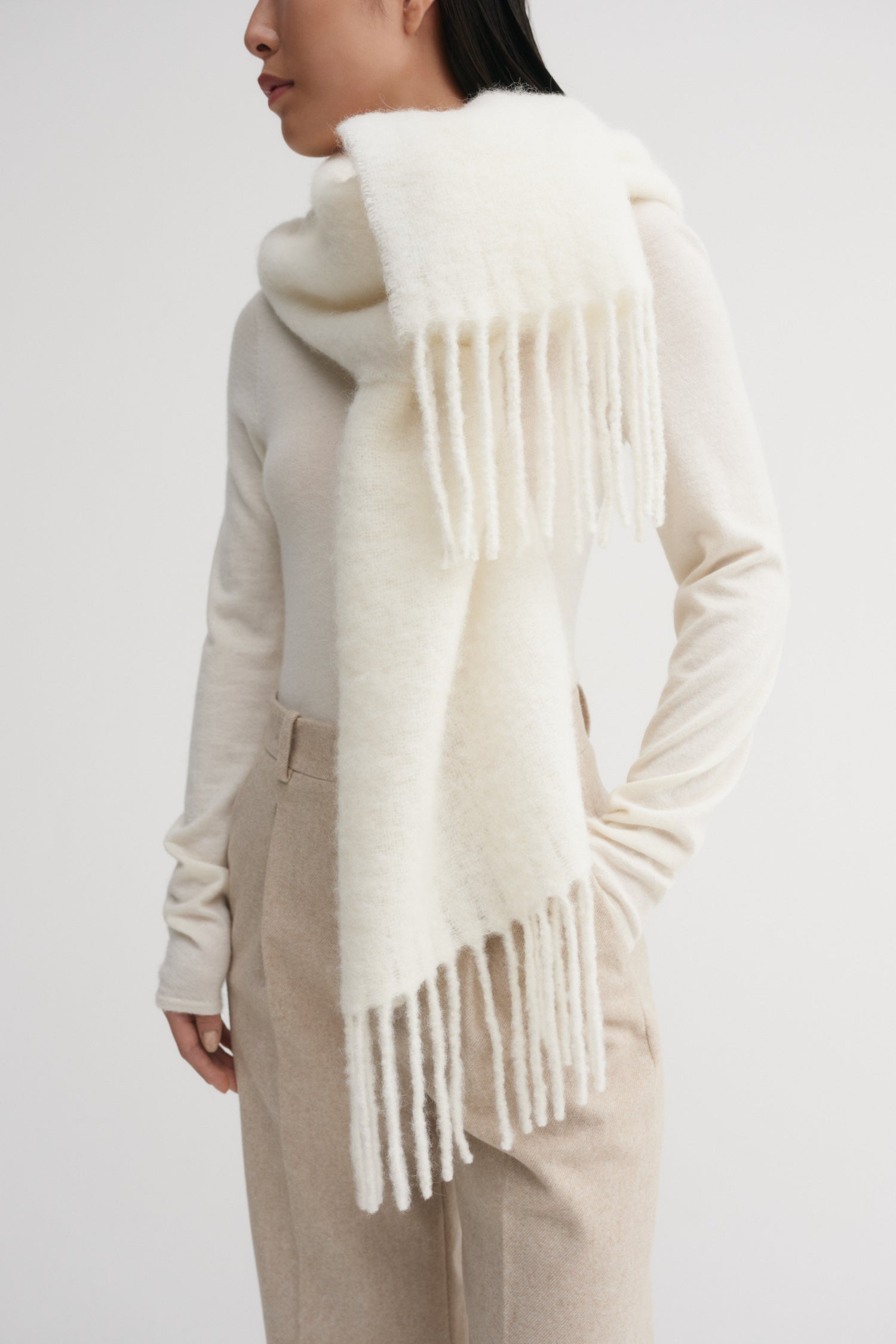 Milly Scarf, cream