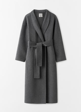 Mara Doublé Coat, dark grey