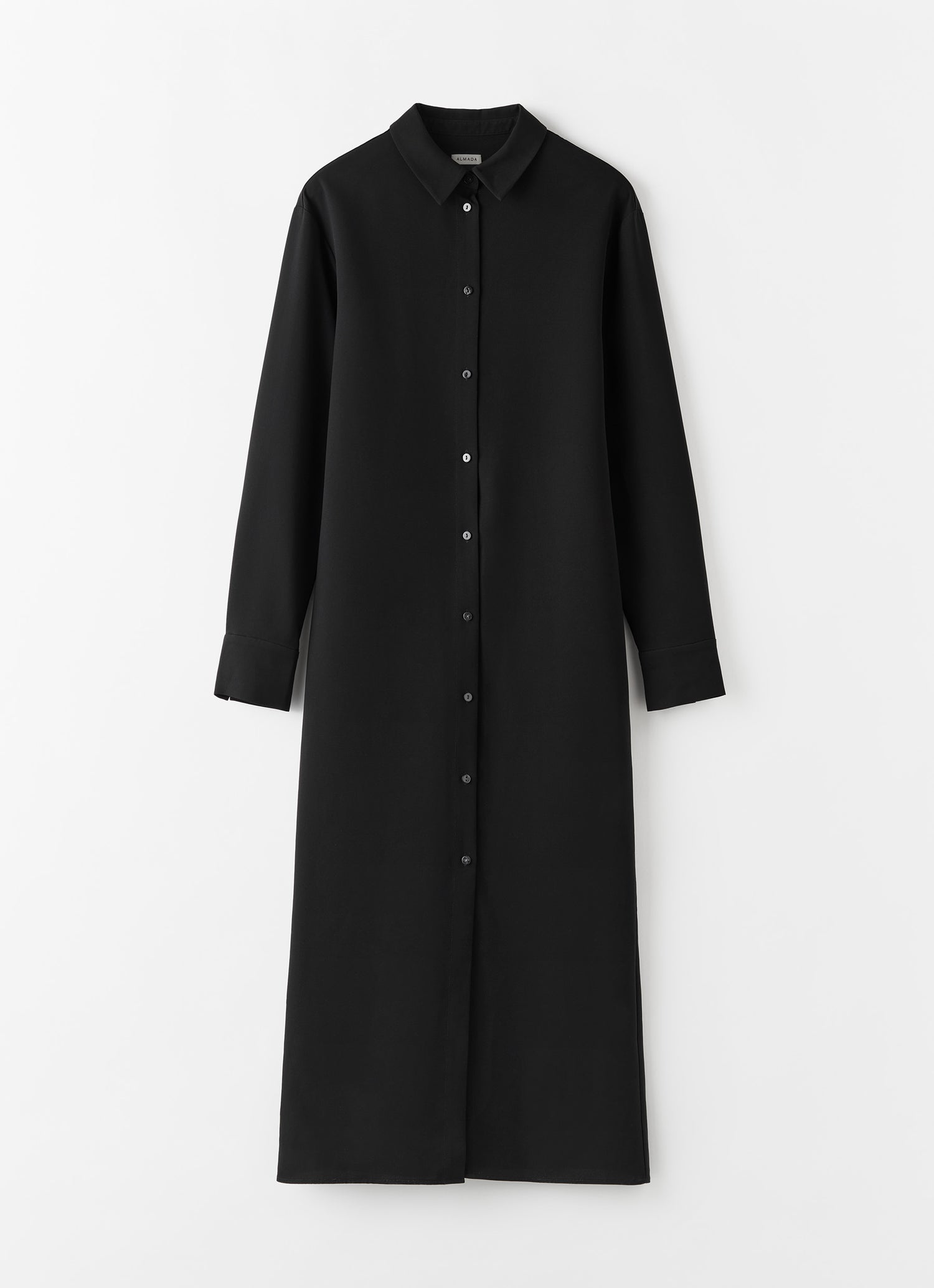 Nile Crepe Dress, black