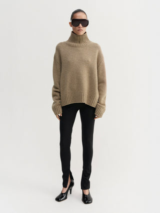Nola Turtleneck Sweater, hazel