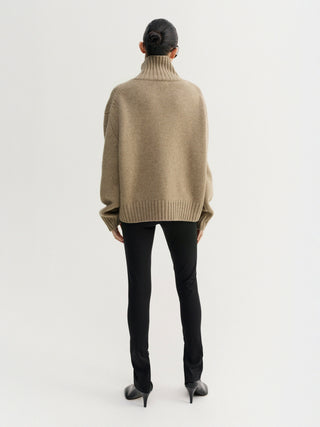 Nola Turtleneck Sweater, hazel