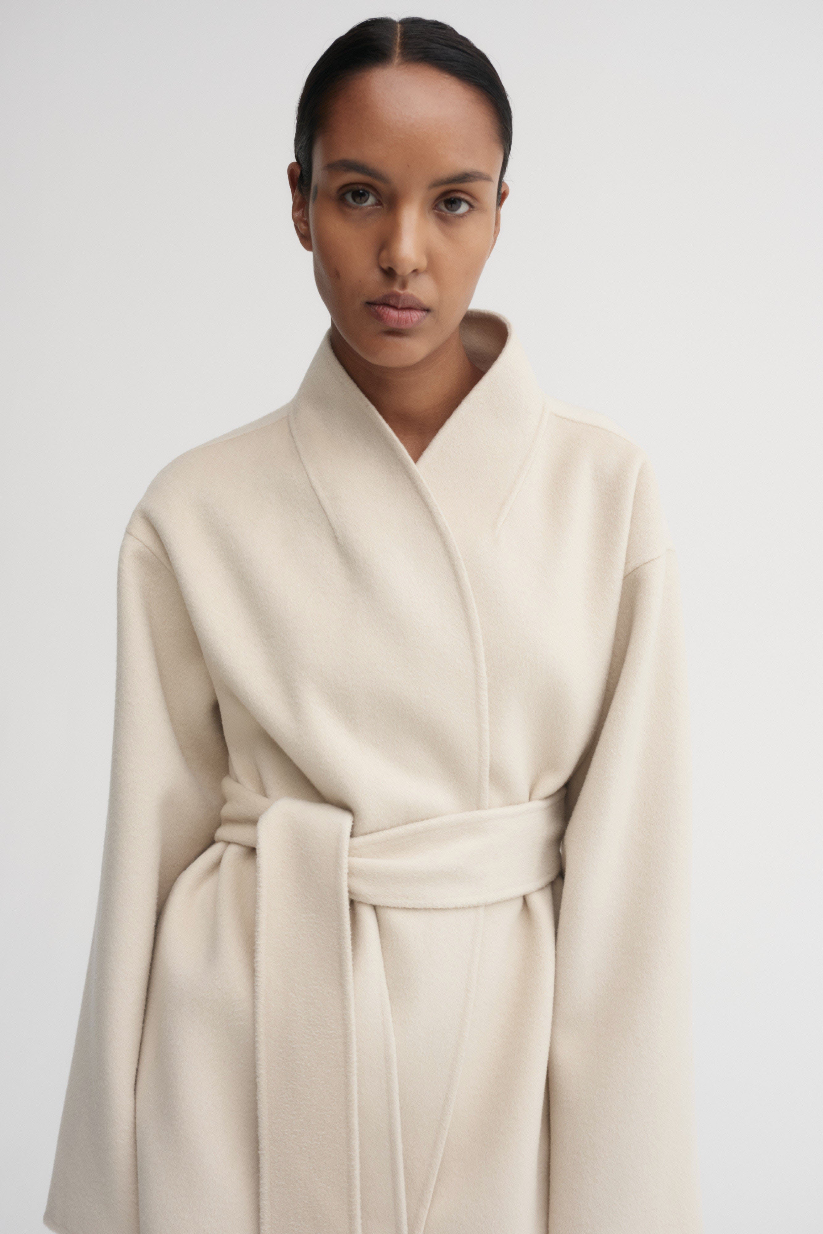 Noorie Doubl Coat Sand ALMADA LABEL noorie-doubl-coat-sand-almada-label