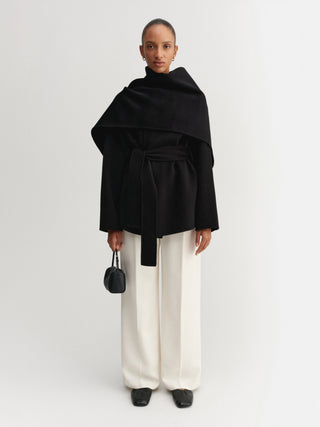 Noorie Doublé Coat, black