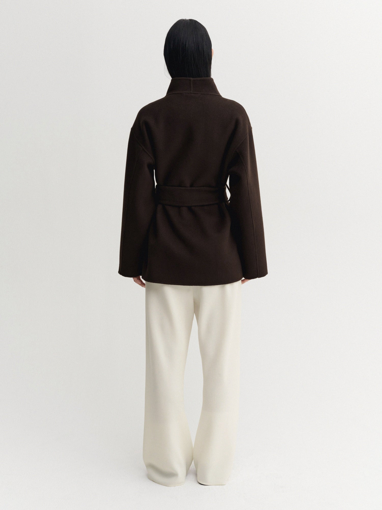 Noorie Doublé Coat, chocolate