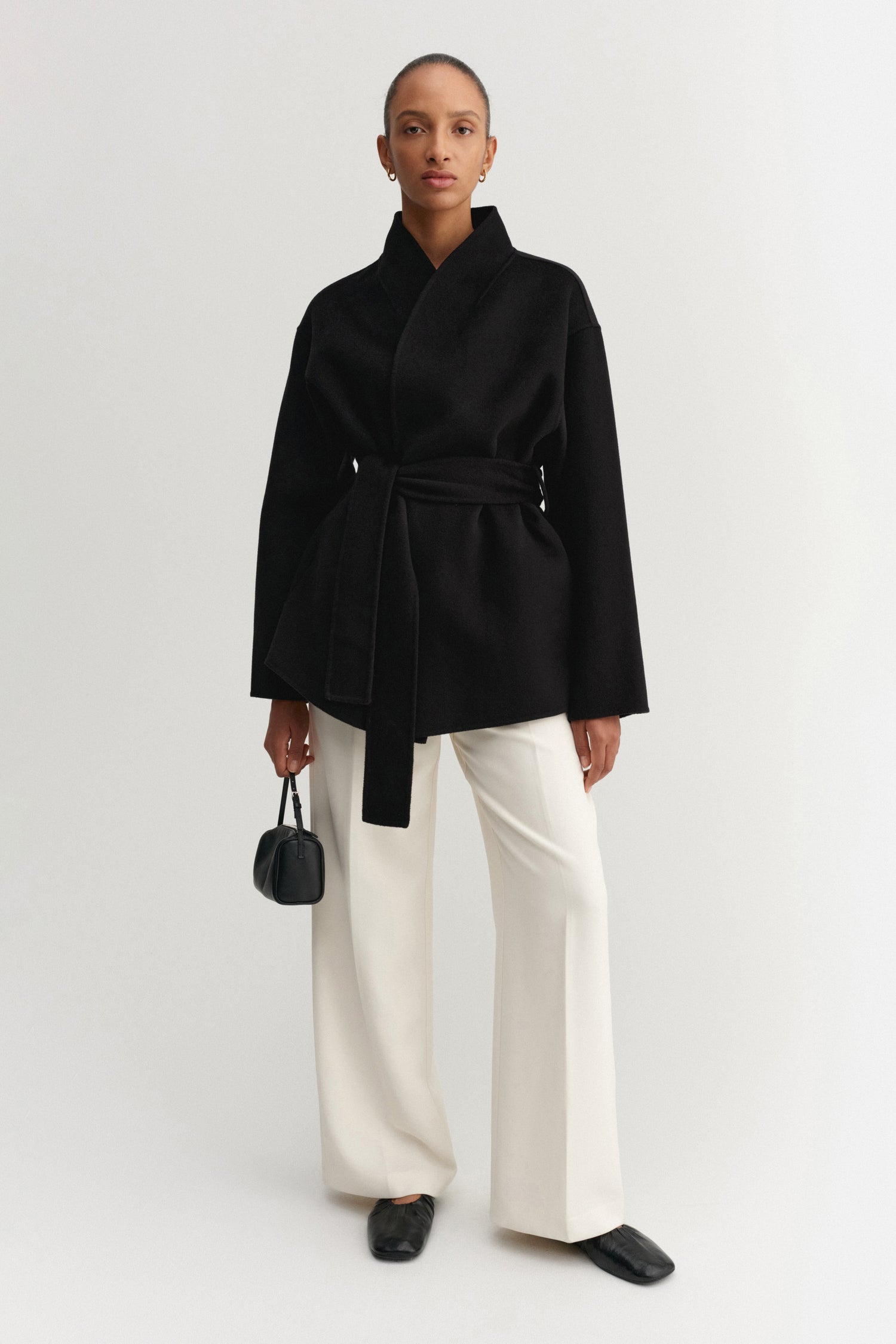 Noorie Doublé Coat, black