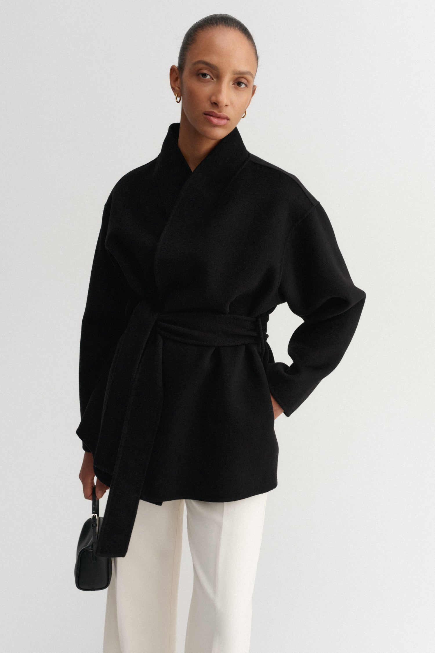 Noorie Doublé Coat, black