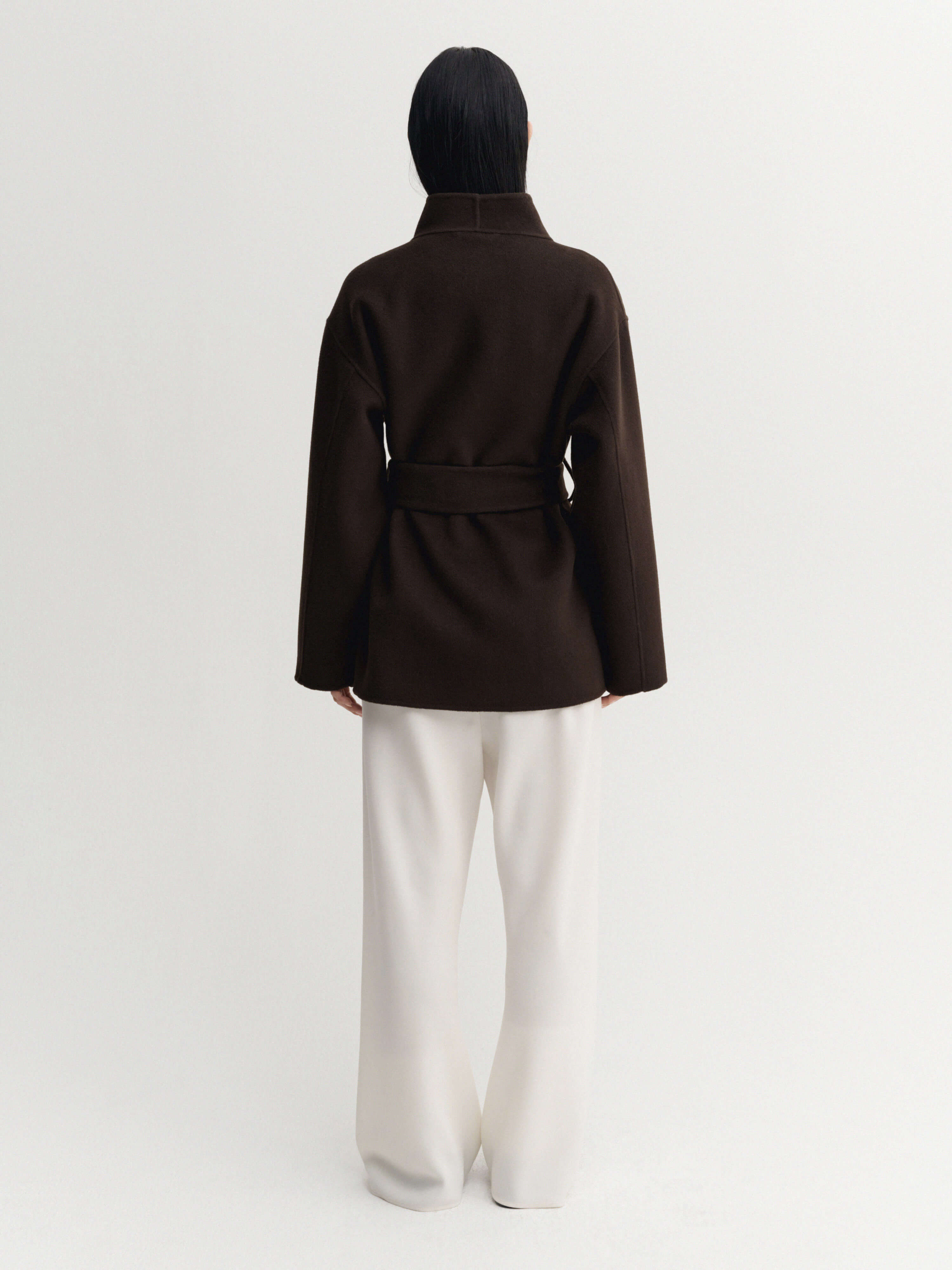 Noorie Doublé Coat, chocolate – ALMADA LABEL