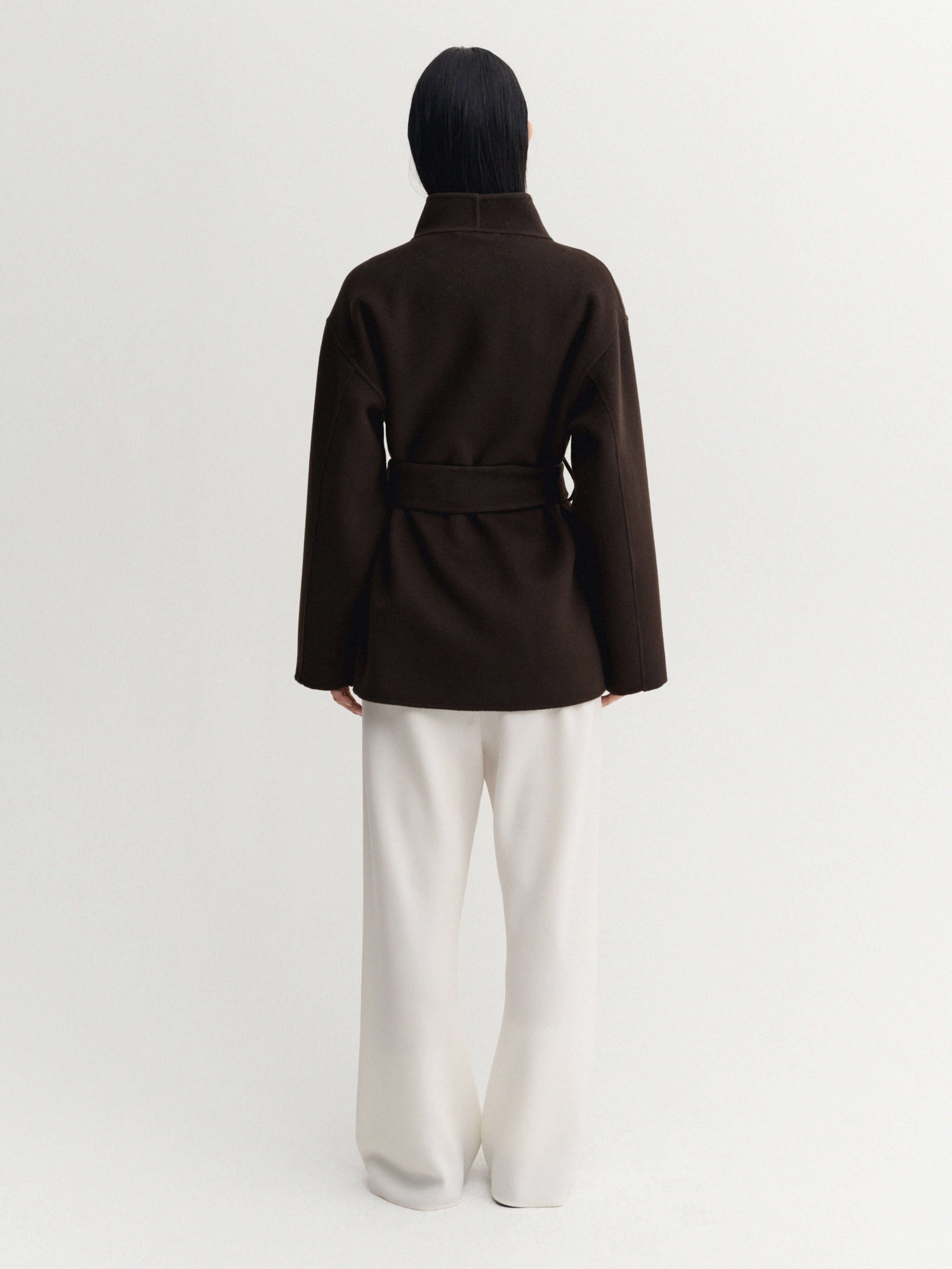 Noorie Doublé Coat, chocolate