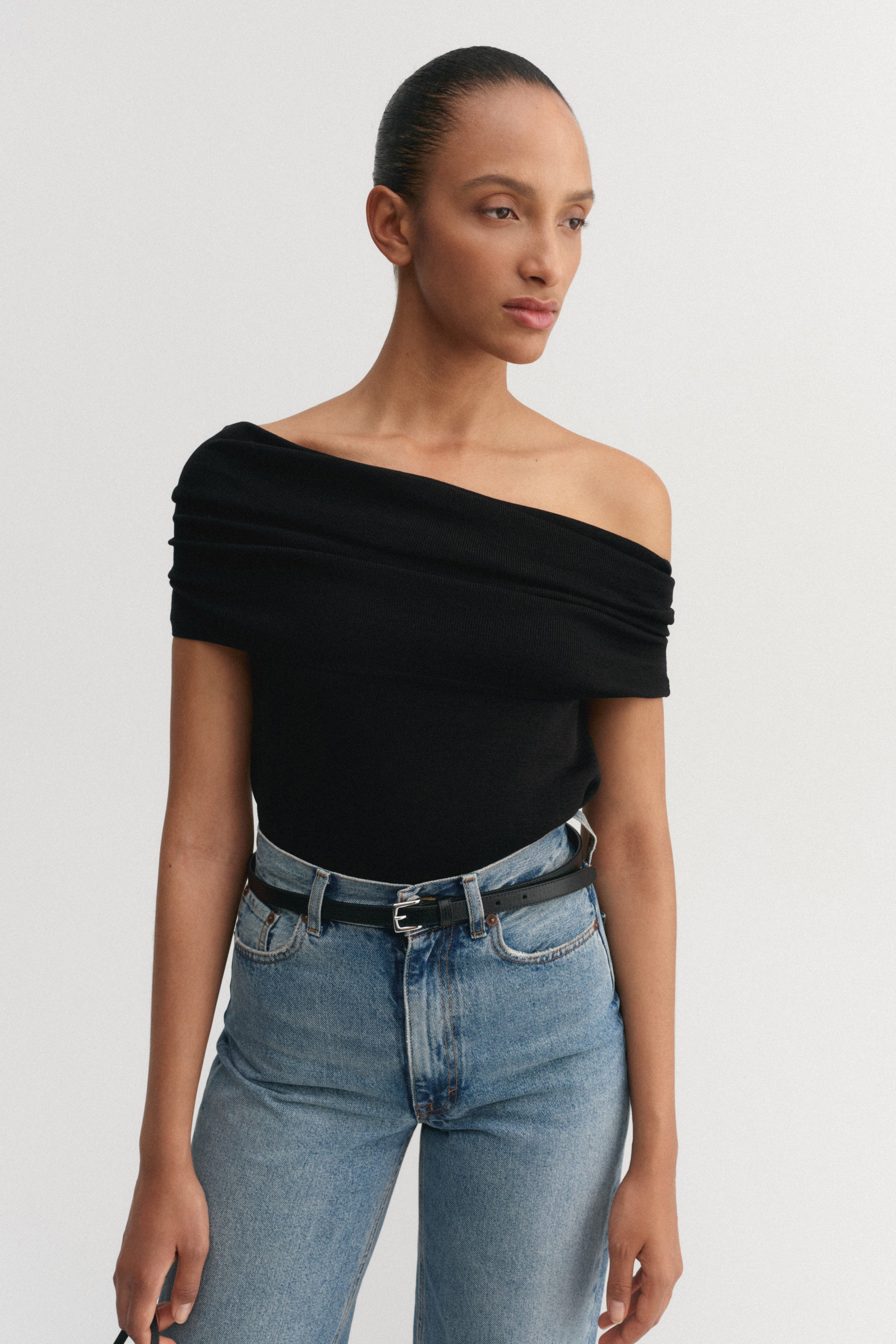 Poppy Top, black – ALMADA LABEL