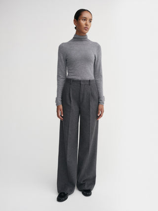 Penny Soft Trousers, dark grey
