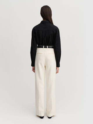 Fanna Poplin Shirt, black