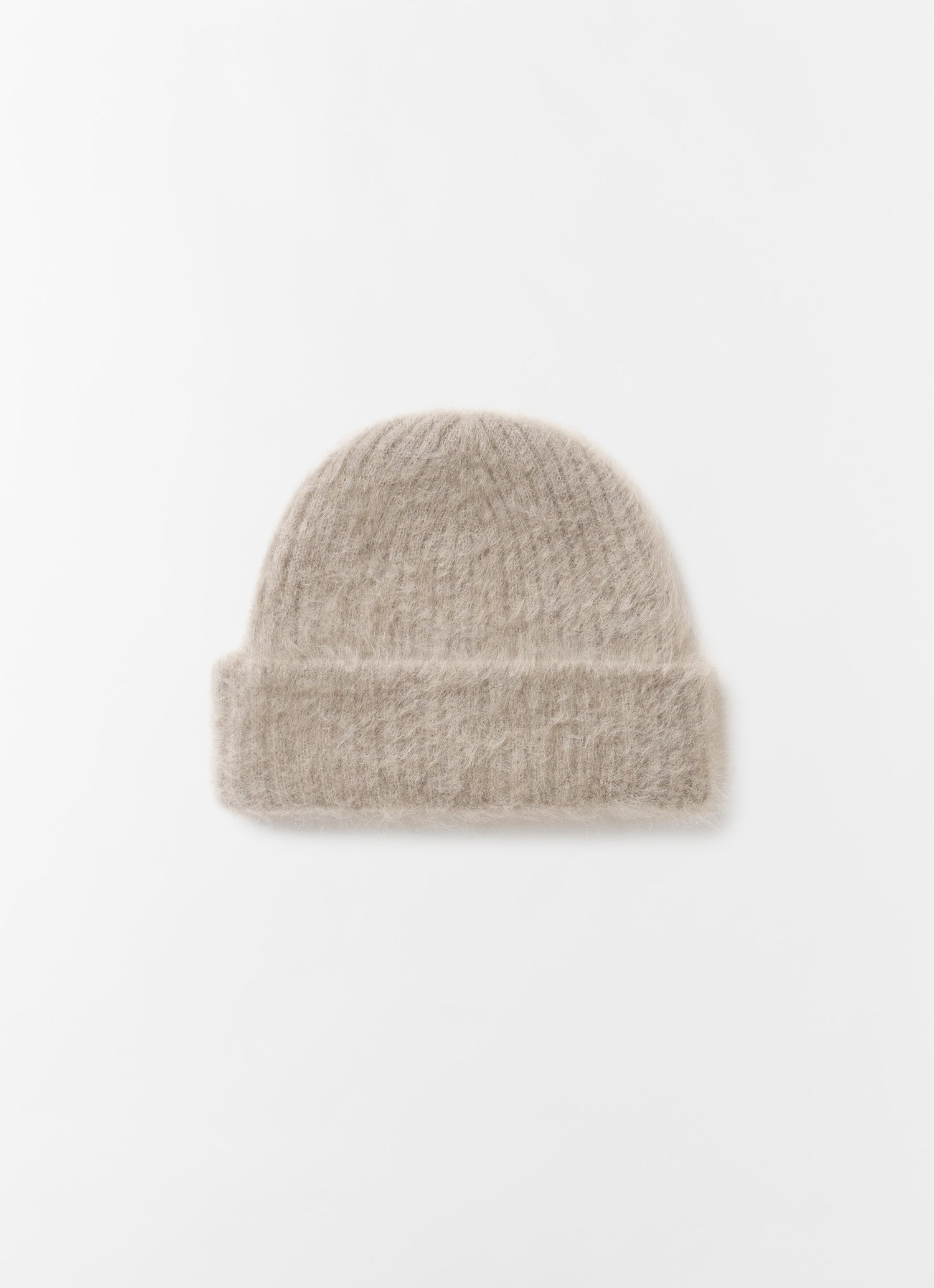 Roe Beanie aus gebürstetem Kaschmir, nougat