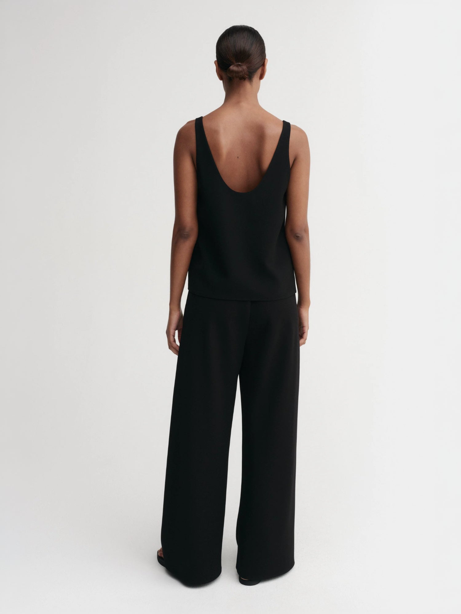 Romy Crepe Top, black
