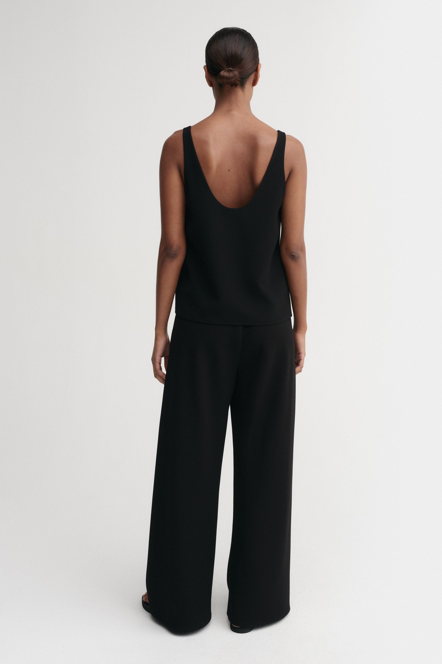 Romy Crepe Top, black