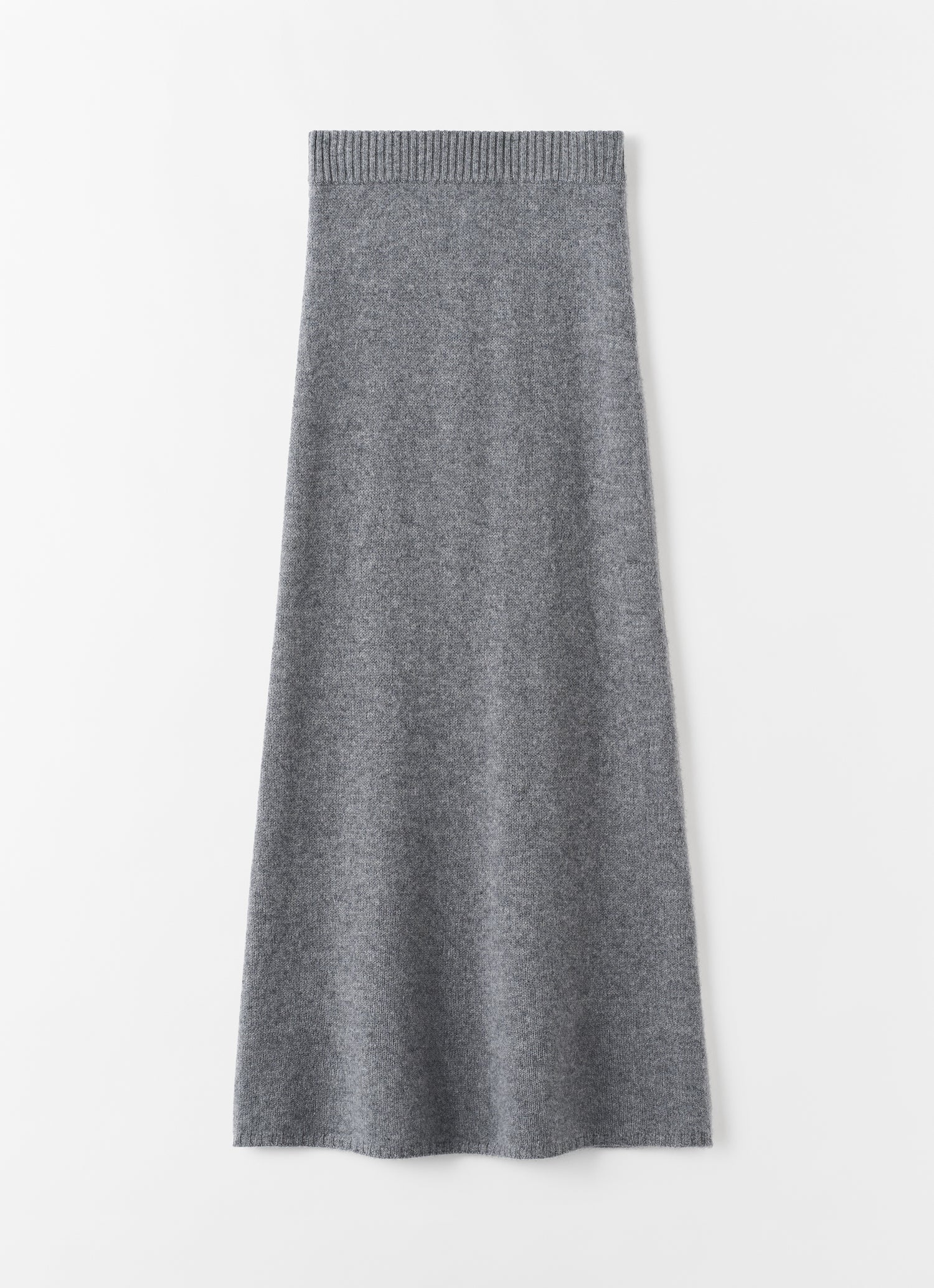 Umi Cashmere Skirt, grey