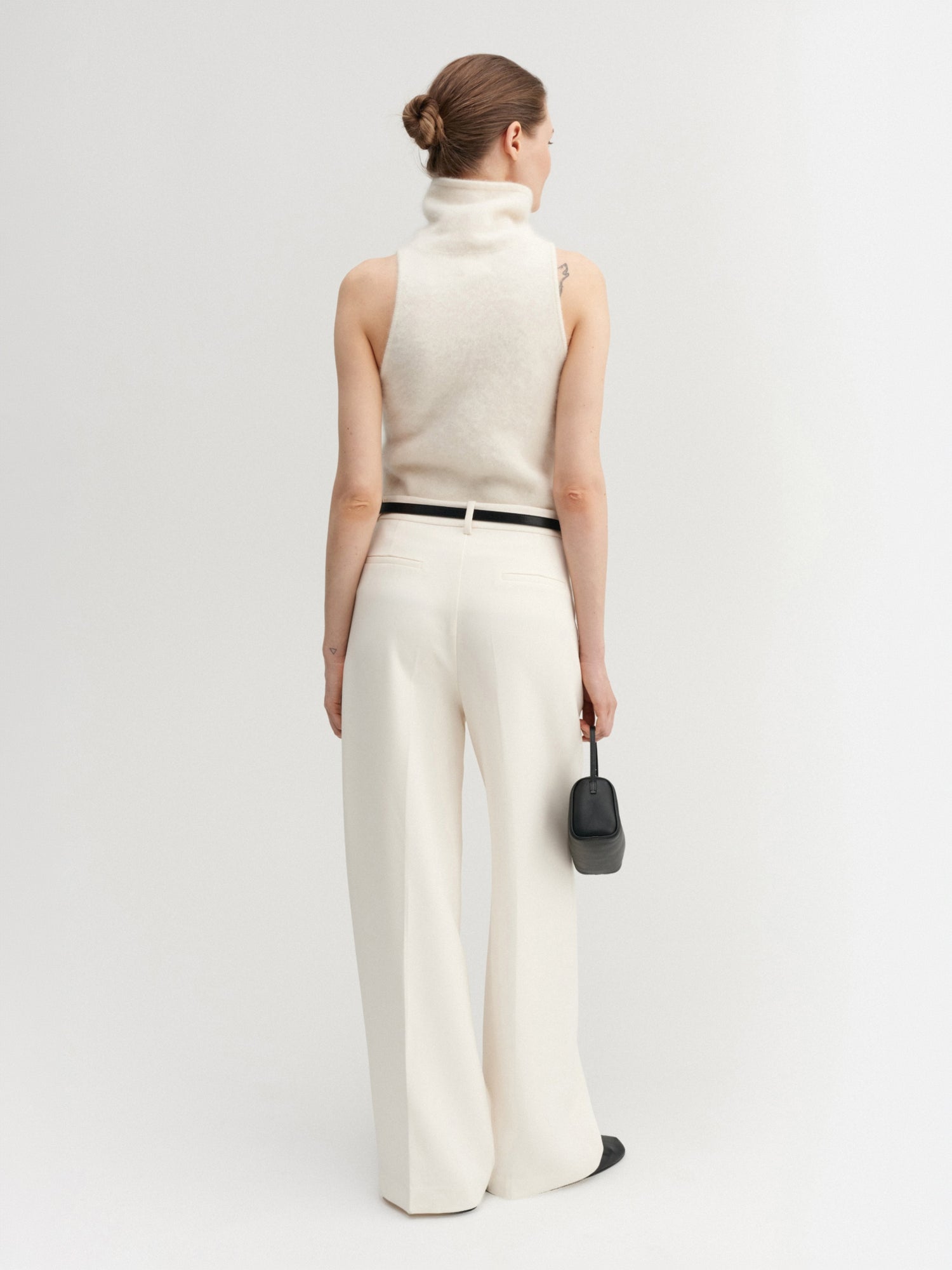 Vida Brushed Top, cream