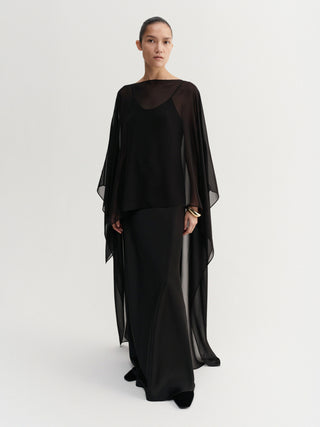 Char Cape, black