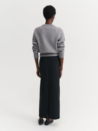 Winsley V-Neck Sweater, grey
