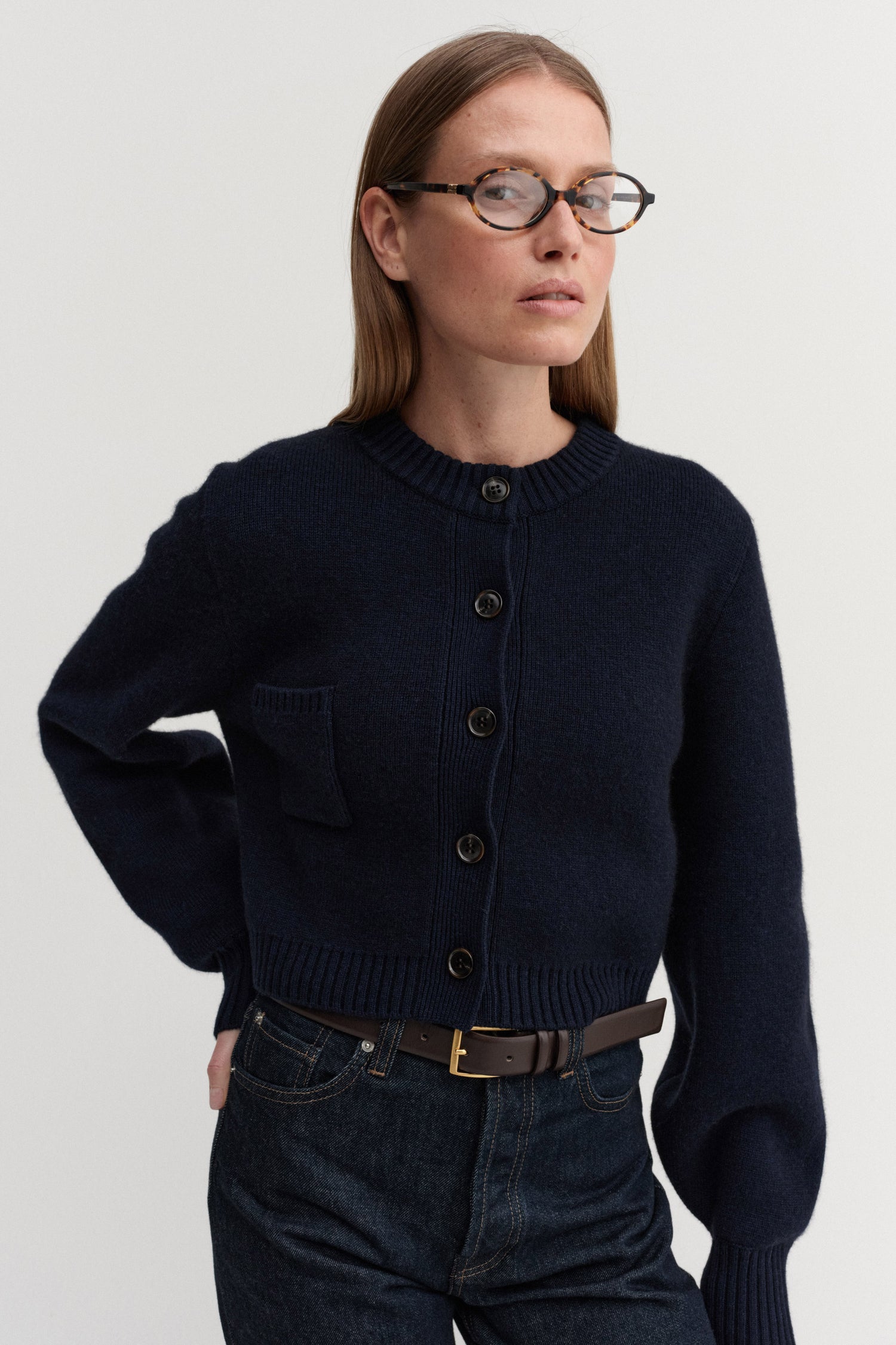 Zozo cardigan, navy