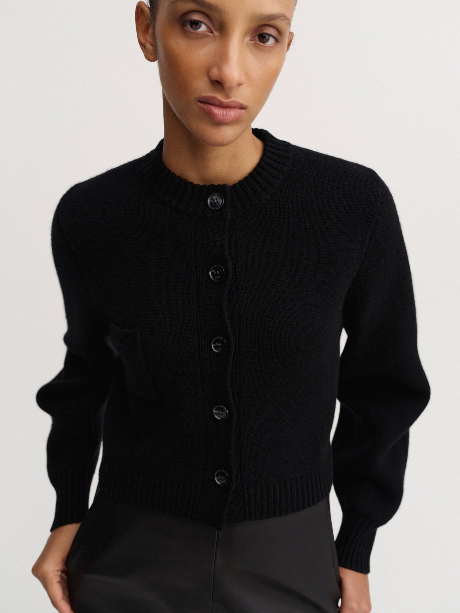 Zozo cardigan, black