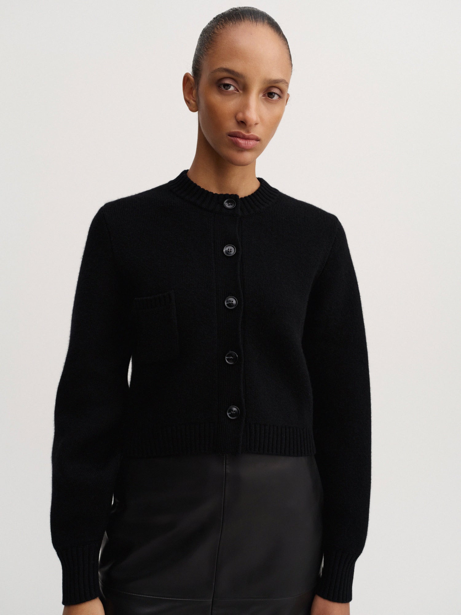 Zozo cardigan, black