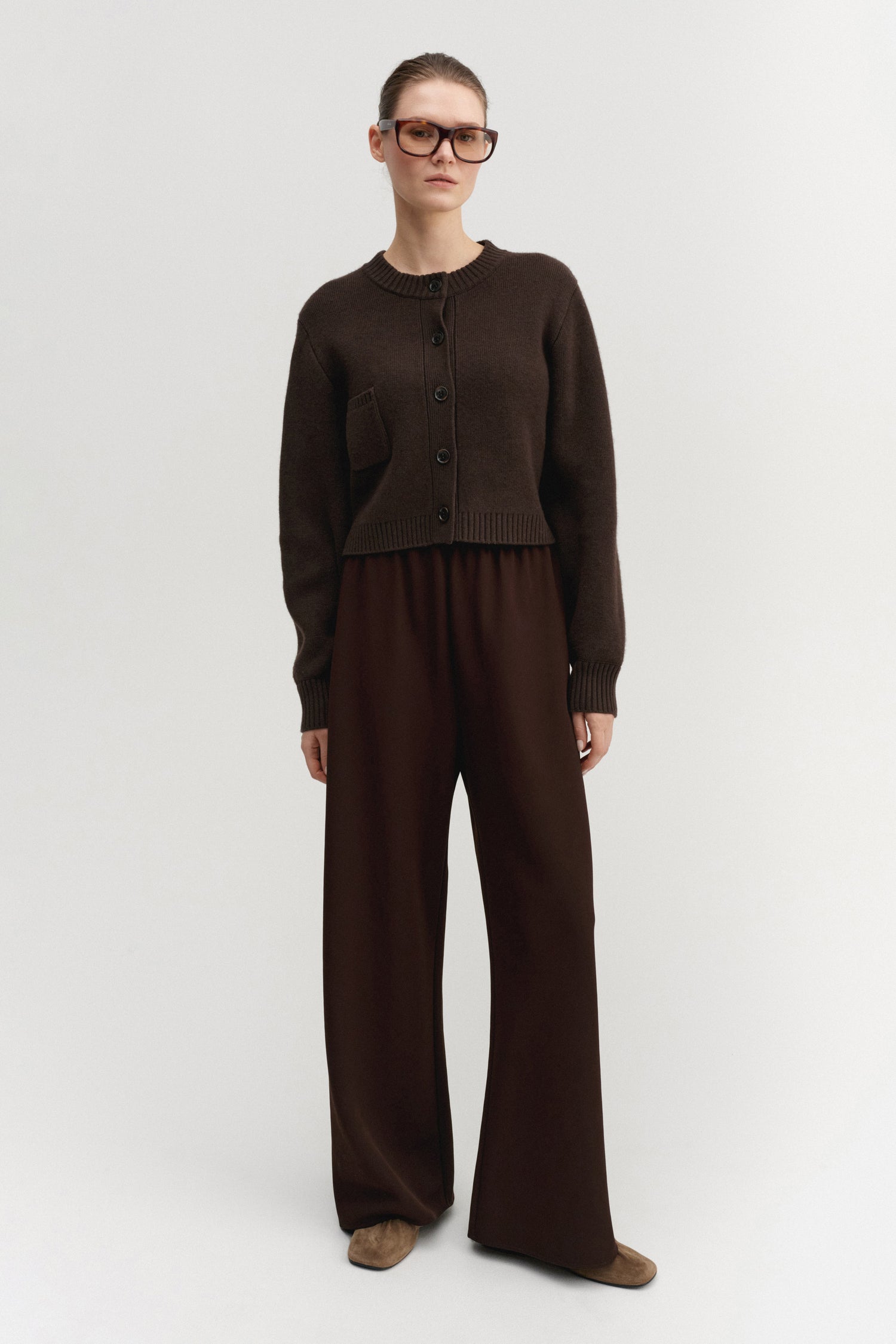 Zozo Cardigan, chocolate