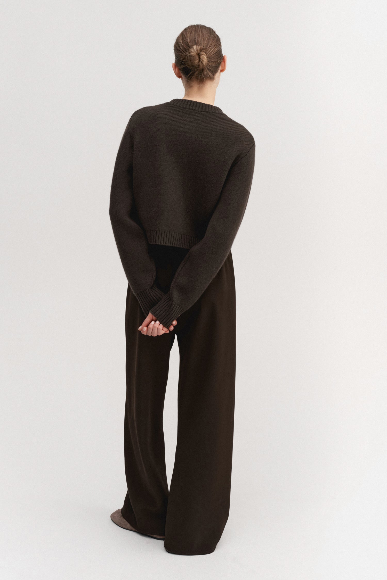 Zozo Strickjacke, schokolade