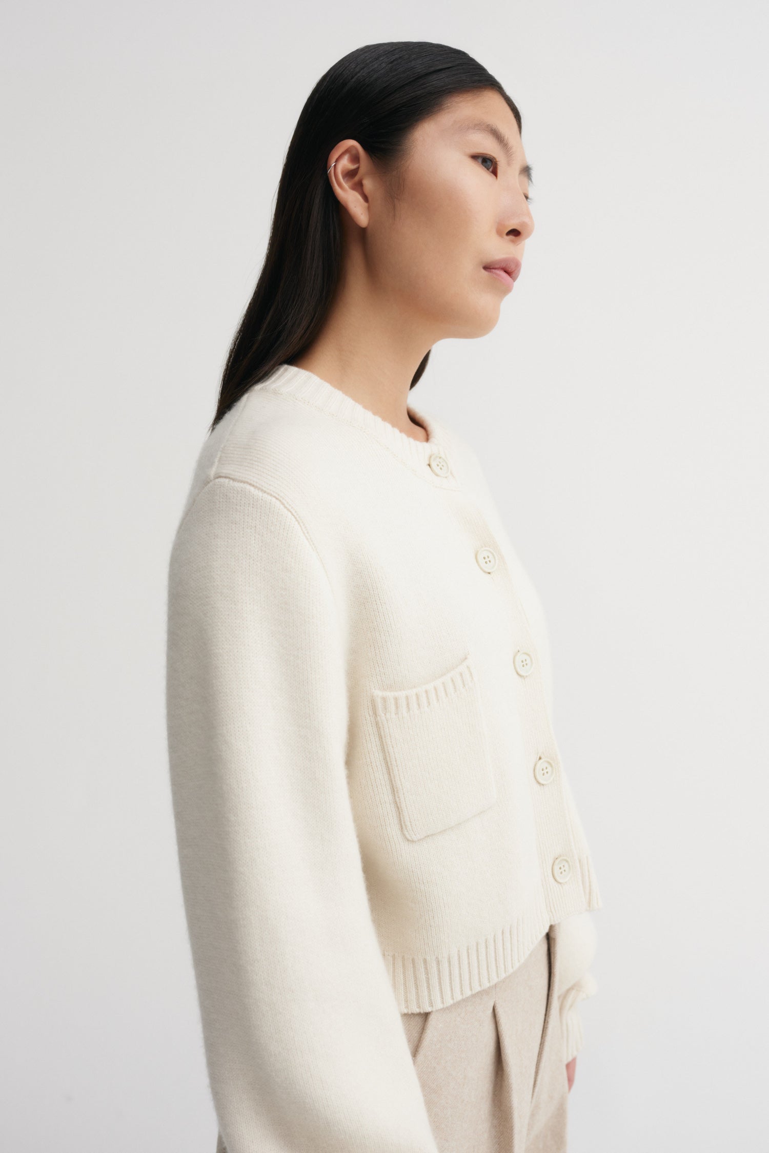 Zozo cardigan, cream