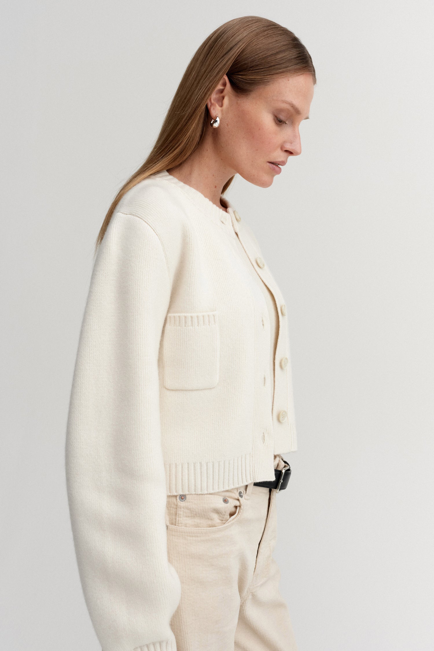 Zozo cardigan, cream