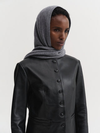 Zuri Triangle Scarf, grey