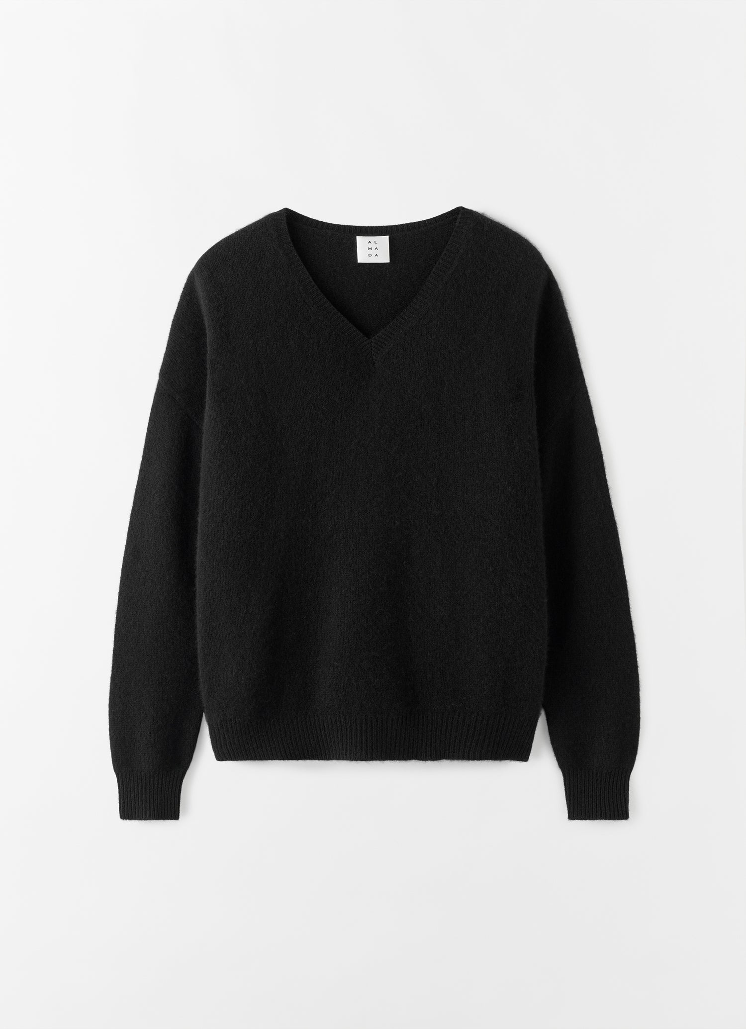 Zaya V-neck Sweater, black