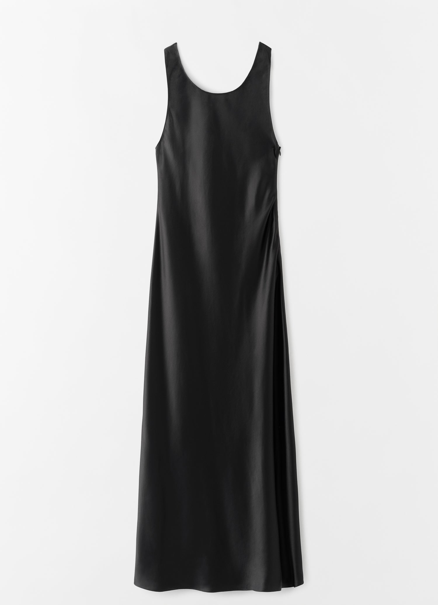 Zila Satin Dress, black